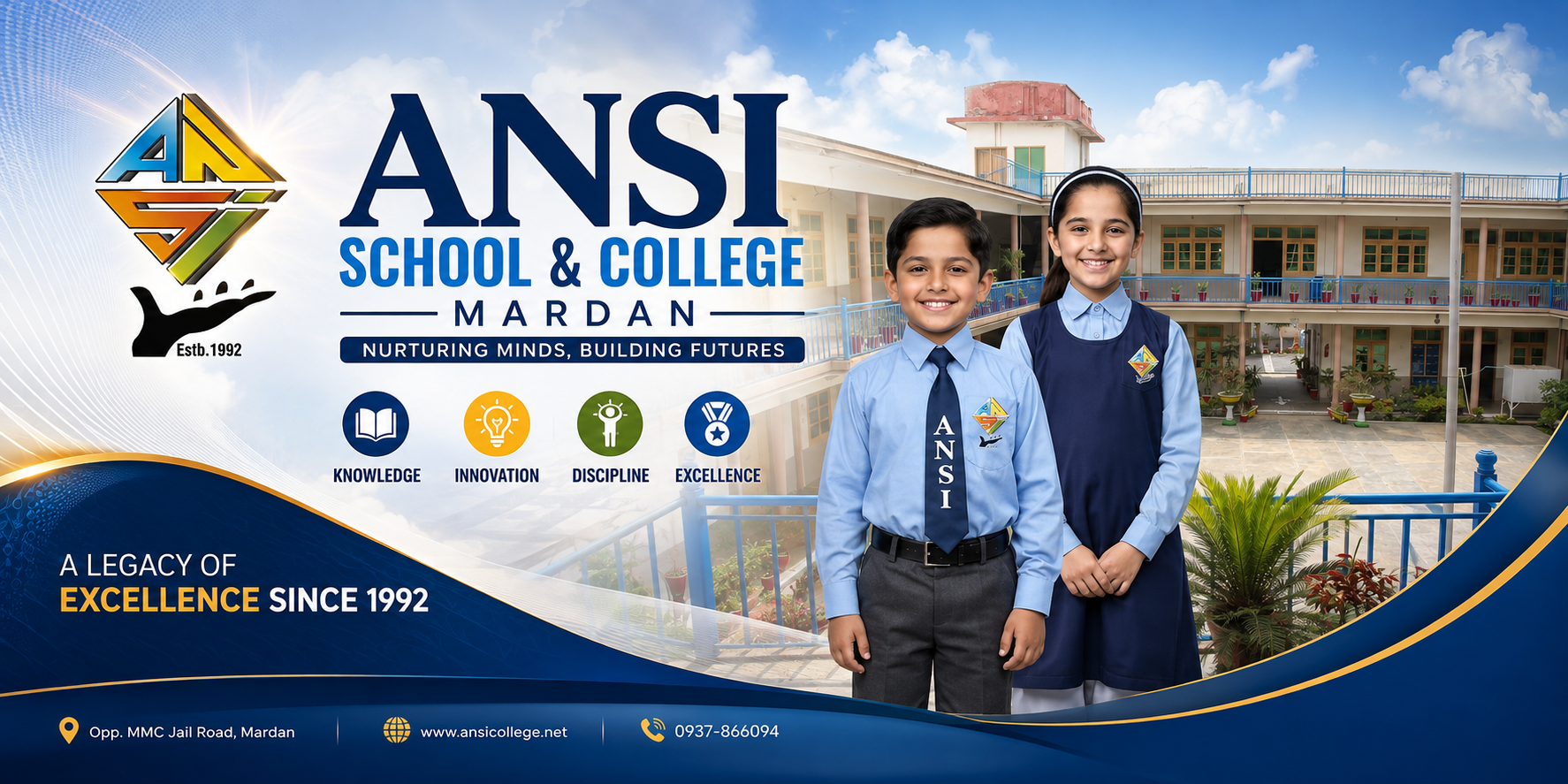ANSI School & College Mardan – nurturing minds since 1992